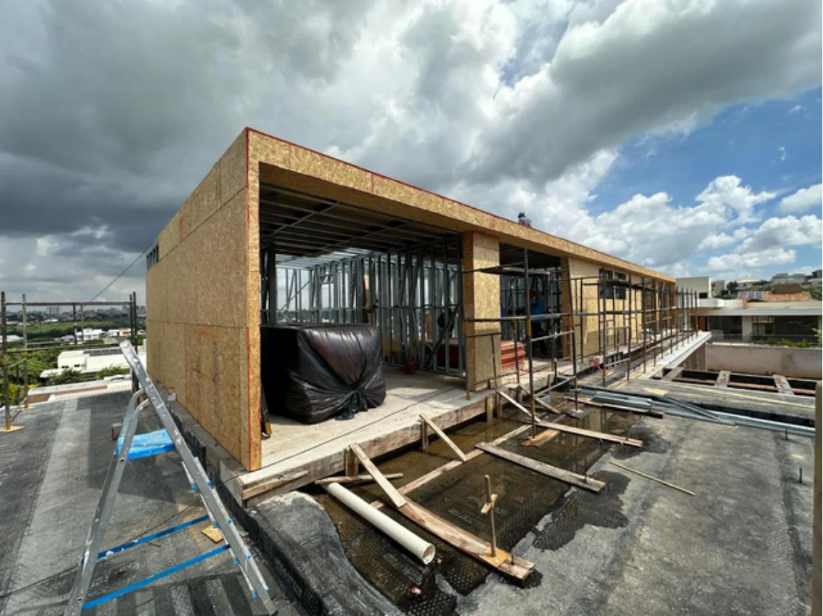 Casa Mont Blanc - Residência de alto padrão no Residencial Mont Blanc em Campinas pela Tría Engenharia