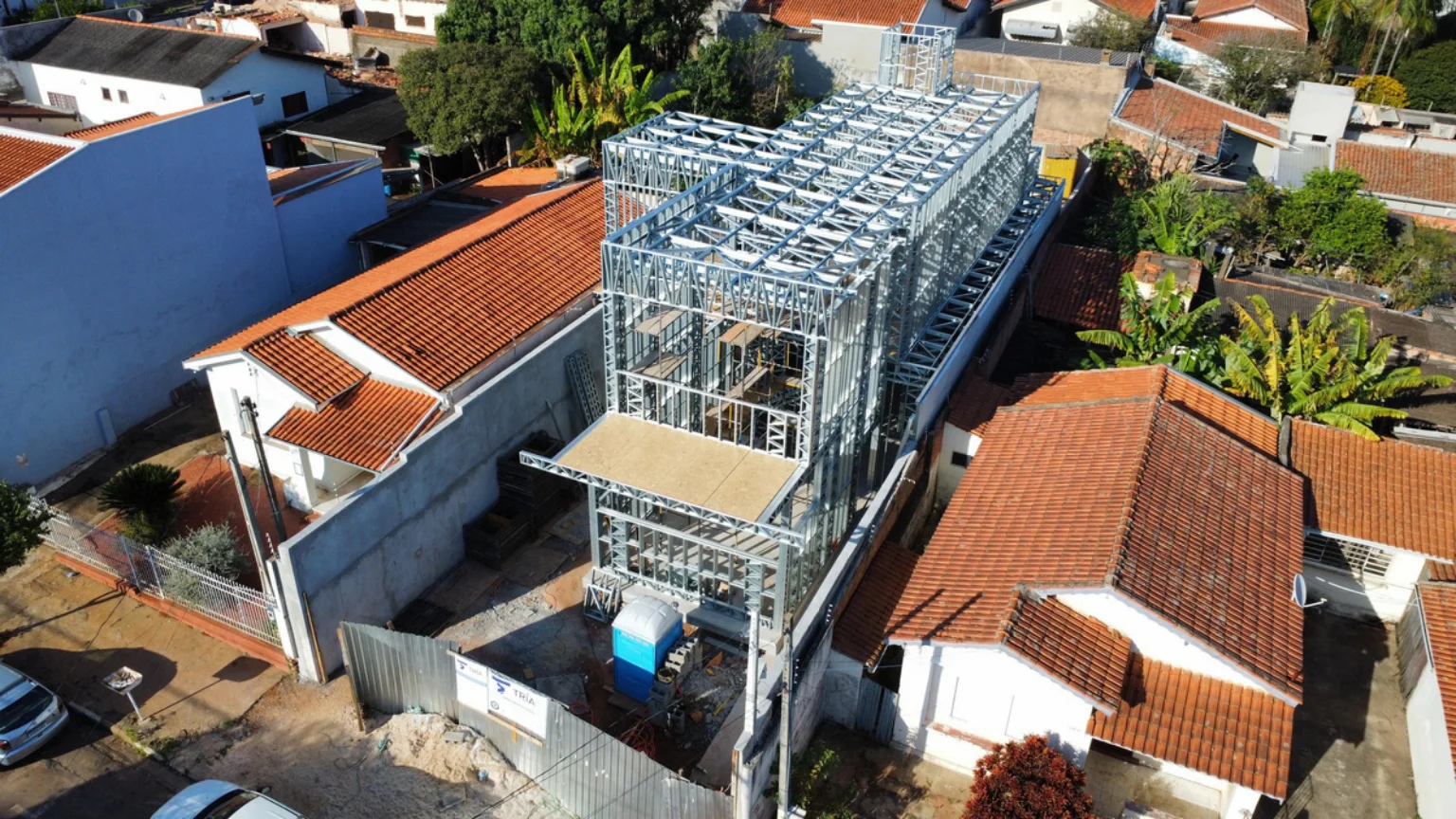 Casa Suplinet - Residência concluída em Light Steel Frame com acabamento premium pela Tría Engenharia