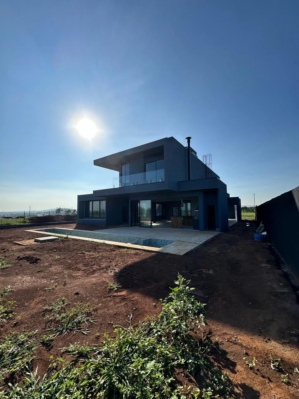 Obra Rock Du - Residência em Light Steel Frame